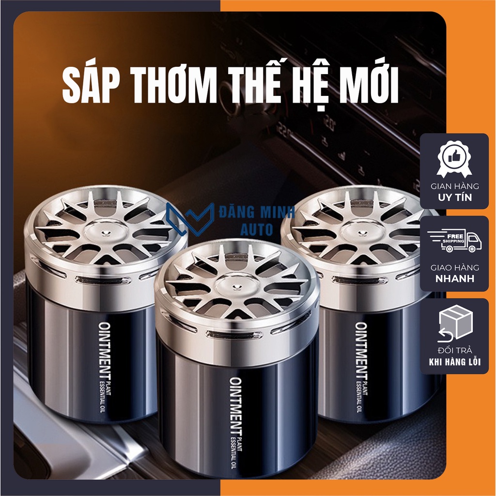 Sáp thơm o tô, chống say xe khử mùi không khí trang trí xe hơi sang trọng ST001
