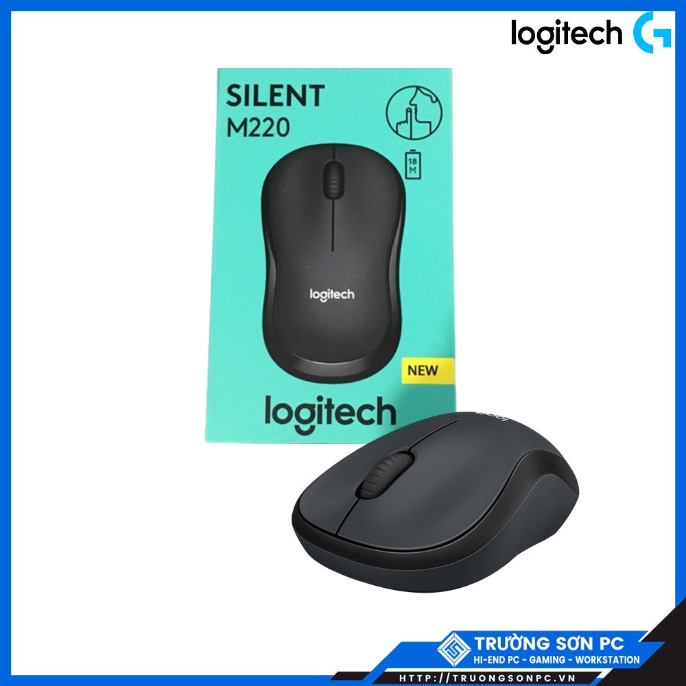 Chuột Không Dây LOGITECH M220/ FORTECH B190 | Chính Hãng Bảo Hành 12 Tháng