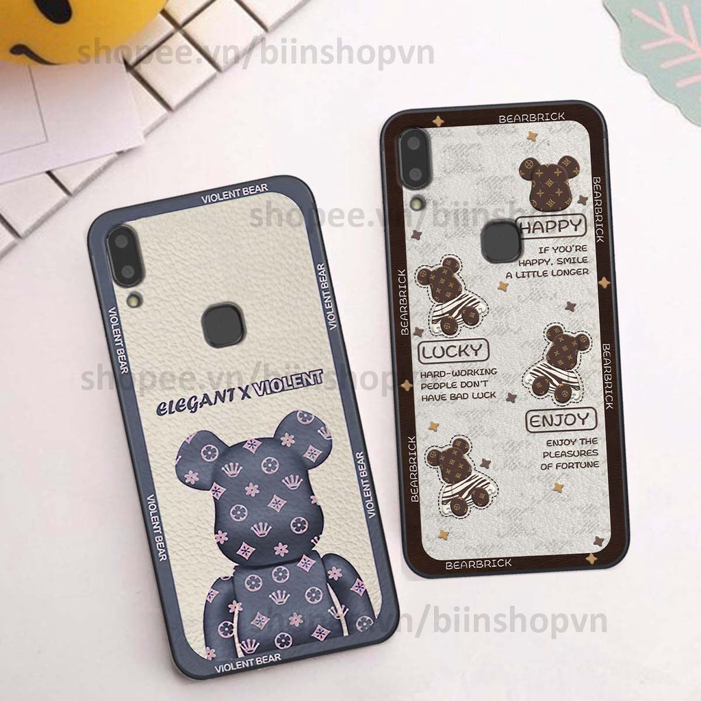 Ốp Vivo V9 / V9 Youth hình gấu bear brick đẹp độc lạ, thời trang, cá tính