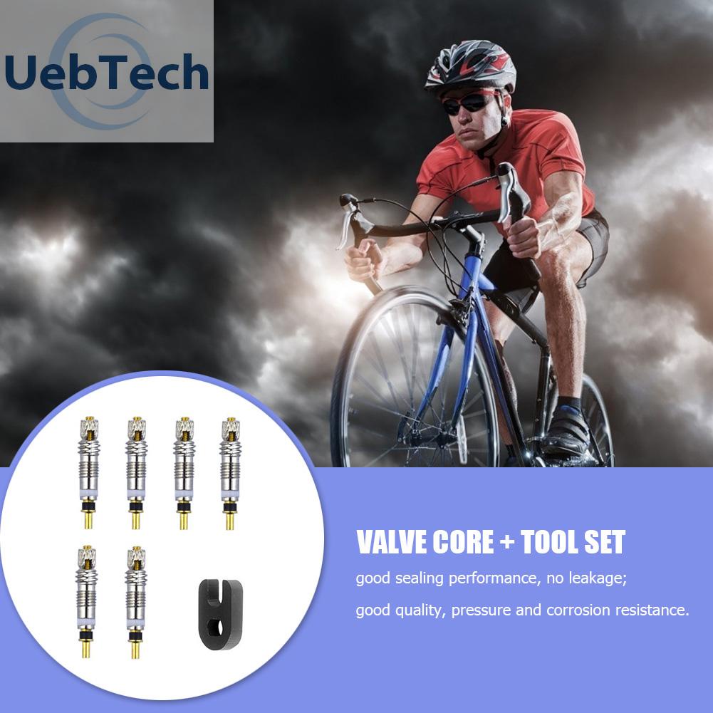 Set 2/6/12 Lõi Van Xe Đạp Kèm Dụng Cụ Tháo Gỡ