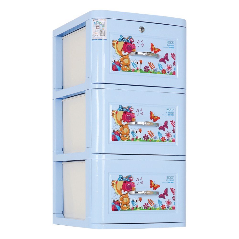 Tủ nhựa LucKy Quy Phúc + 3 tầng: 38 x 41 x 750 Cm- BẢO HÀNH 10 NĂM | BigBuy360 - bigbuy360.vn