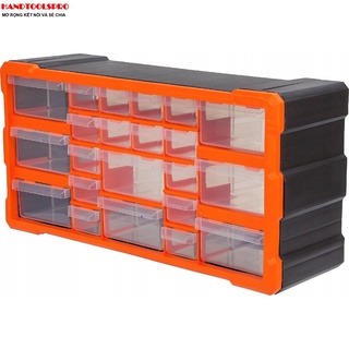 Tủ đựng linh kiện 22 ngăn TACTIX 320632 25 x 50 x 16 cm (hãng đổi model 90247 )