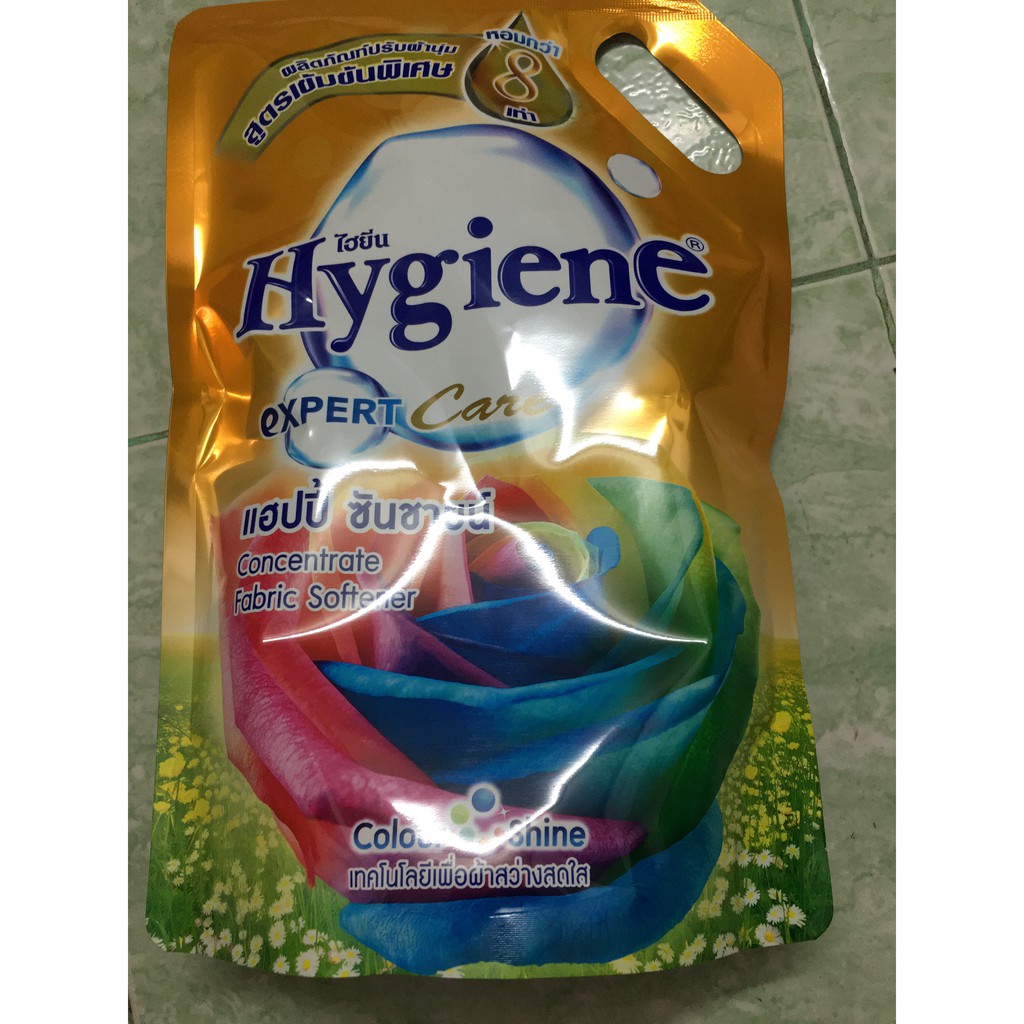 Nước xả vải Hygiene Expert Care màu đen túi 1,3 lít