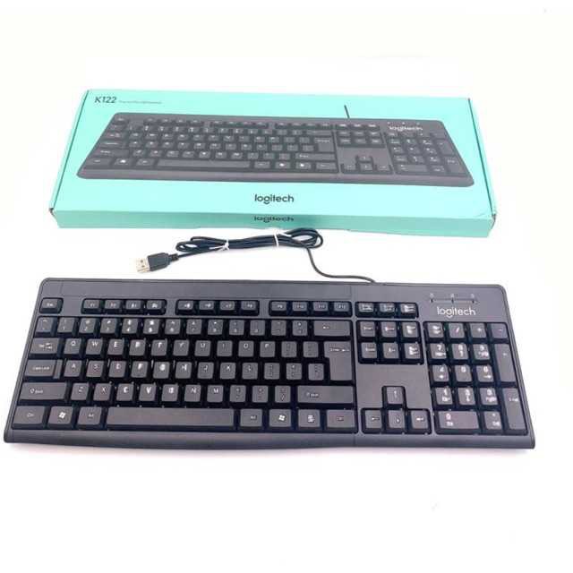 Bàn phím Logitech K122 - Bàn phím bấm tối , hàng chuẩn đẹp