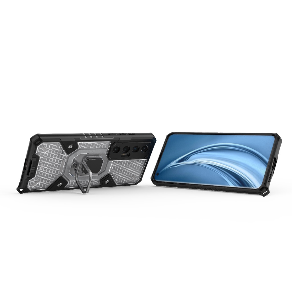 ỐP XIAOMI MI 10S TỔ ONG NHẪN IRING CHỐNG SỐC CHỐNG VA ĐẬP GIÁ ĐỠ