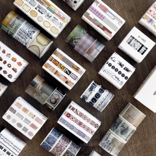 Set 3 cuộn băng keo washi tape