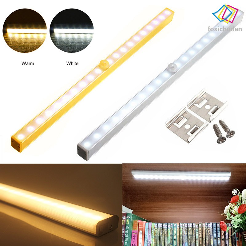 Đèn LED cảm biến chuyển động fcd 20 bóng dùng cho tủ quần áo , tủ chén