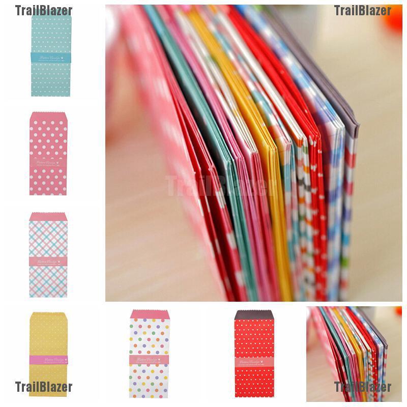 Bộ 5 bao thư in hình ảnh nữ tính đáng yêu