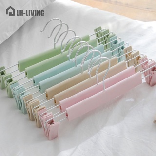 Móc treo đồ có kẹp không để lại dấu vết dùng để treo quần và chân váy trong tủ tại nhà và ký túc xá