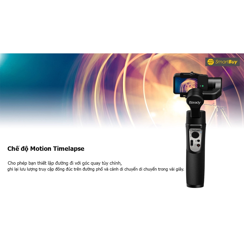 ⚡Gậy chống rung chống nước⚡3-Axis Gimbal cho điện thoại di động, GoPro. GIMBAL chống Rung kháng nước ORIGINAL