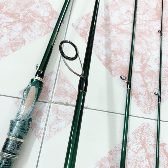 Cần câu lure 4 khúc dài 2m4 Cemreo Macans có cả ngang và cần đứng hàng chính hãng cần cực khoẻ y hình giảm giá sele y hì