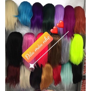 (seo 50%) đầu ken nhiều màu tập cắt ( chịu nhiệt nhẹ)