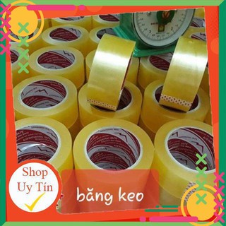 Lốc Băng keo (6 cuộn) đóng hàng 100 Yard, 4.8cm, trong hoặc đục