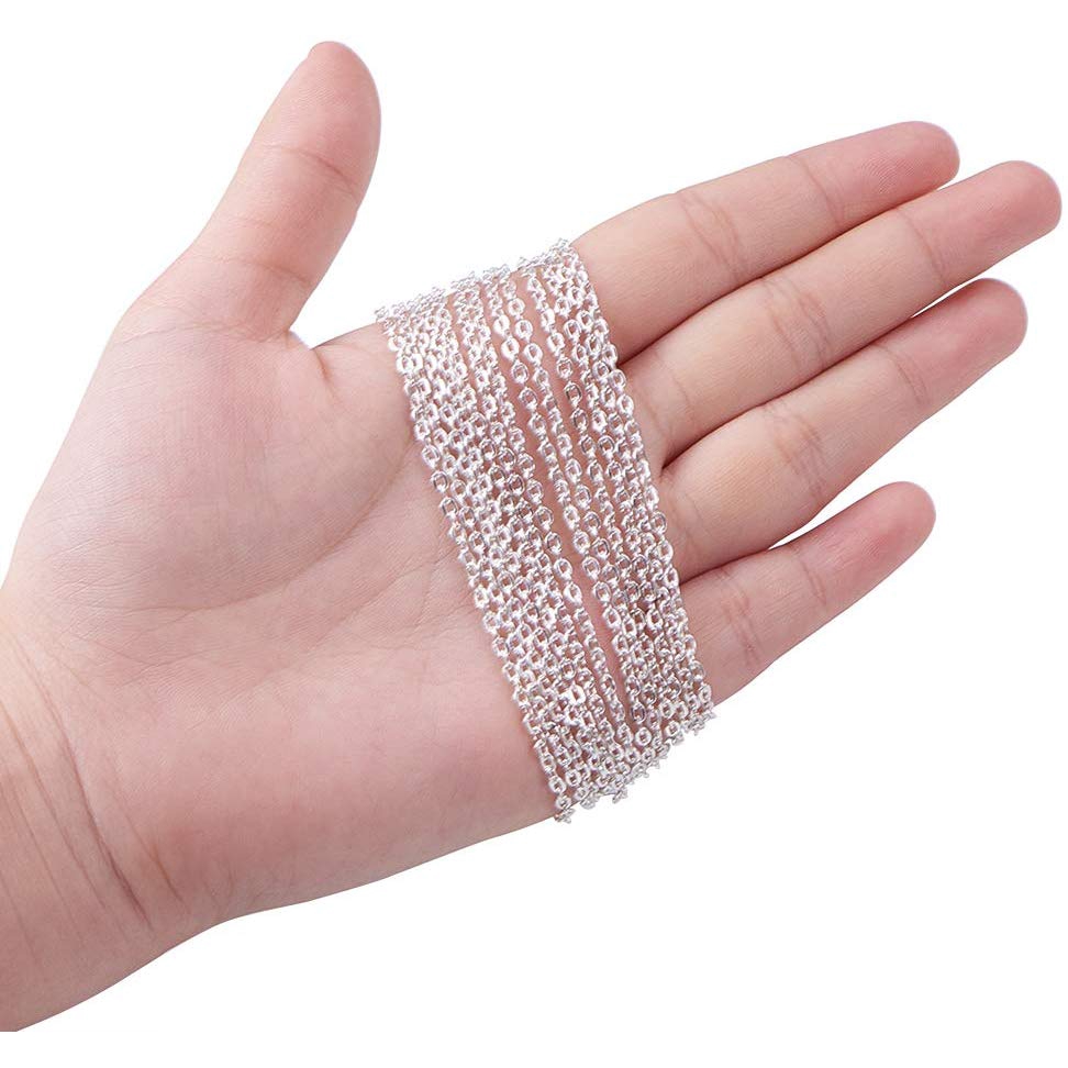 Cuộn Dây Mắt Xích Sắt Dài 10m Làm Đồ Trang Sức DIY