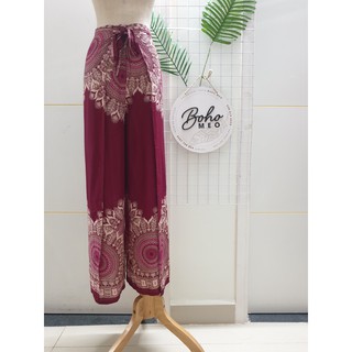 (CÓ SẴN) Quần lanh boho 2 nơ