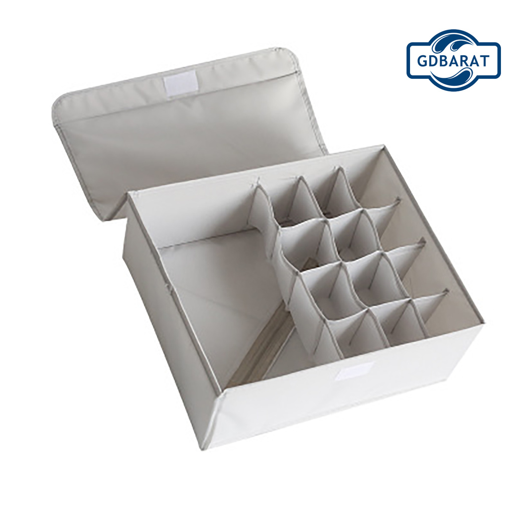 Hộp Vải Đựng Đồ Lót Nhiều Ngăn Tiện Dụng