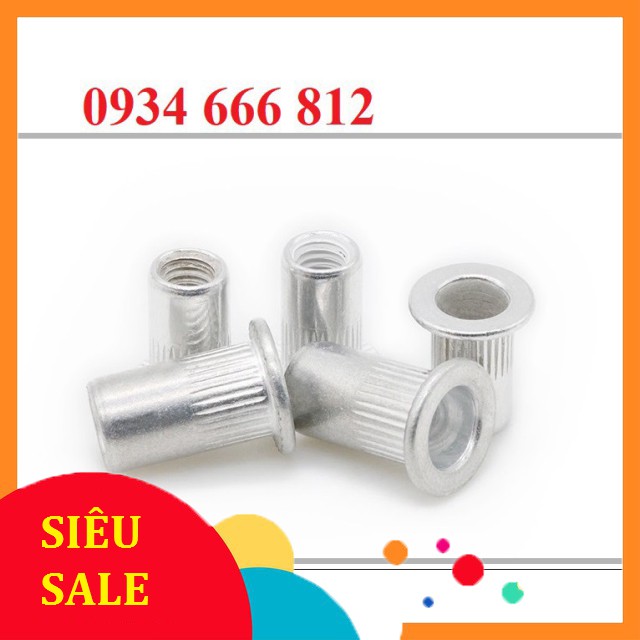 Combo 50c Ốc tán rút nhôm M5