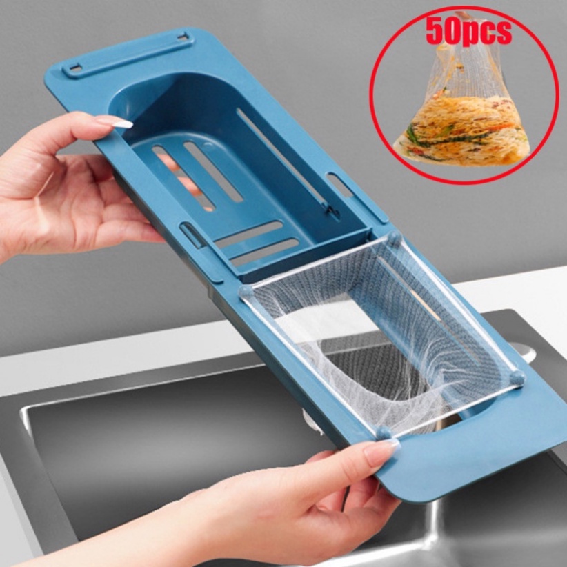 Bộ 50 Lưới Lọc Đa Năng Dùng Một Lần Tiện Dụng Cho Bồn Rửa Nhà Bếp