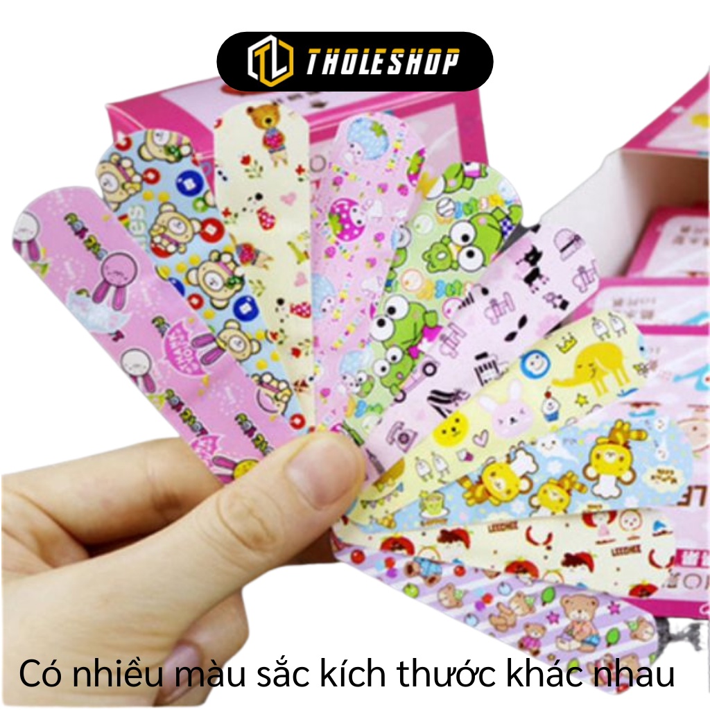 Băng Cá Nhân - Combo 100 Miếng Băng Cá Nhân Hàn Quốc, Hoạt Hình Đáng Yêu 6507