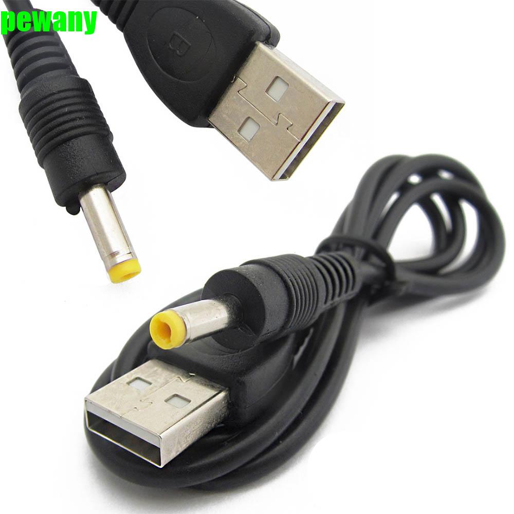 1 Dây Cáp Sạc 1a 4.0 5v Usb Sang Dc 4.0x1.7mm 1.2m Cho Sony Psp / Nhiều Màu Sắc