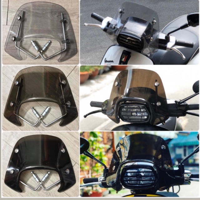 Kính Chắn Gió Trong Suốt Dành Cho Vespa