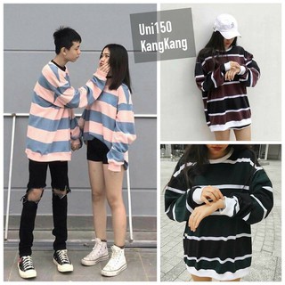 Áo sweater 2 màu - Áo thun tay dài nam nữ (có ảnh thật)