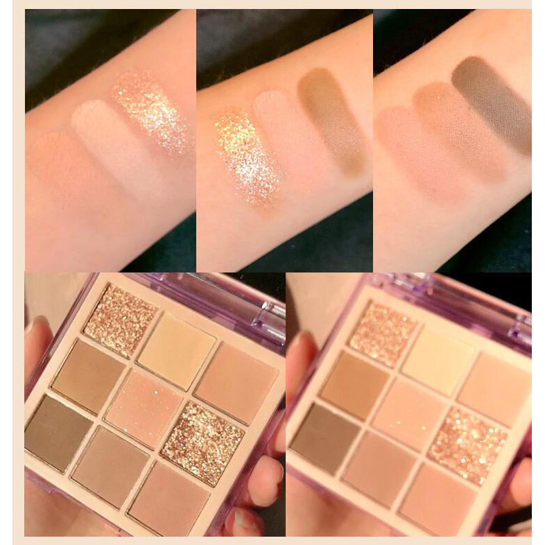 (Hàng mới về)Bảng phấn mắt gấu HOLD LIVE mịn lì sương khói Maddie Bear Mist Eyeshadow Palette | WebRaoVat - webraovat.net.vn