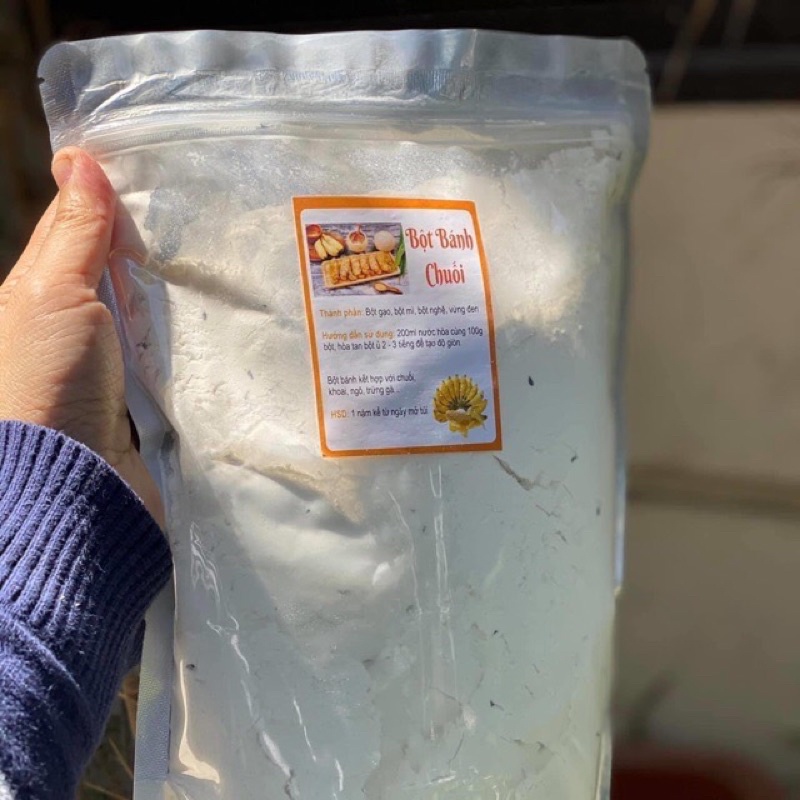 Bột chiên chuối 50k/ gói 1 cân