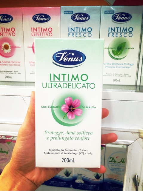 Dung dịch vệ sinh Venus Intimo Italy