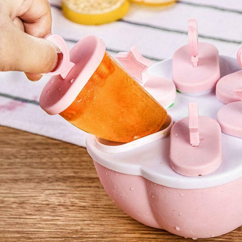 Khuôn làm kem 8 que tiện dụng dễ lấy.(pm)