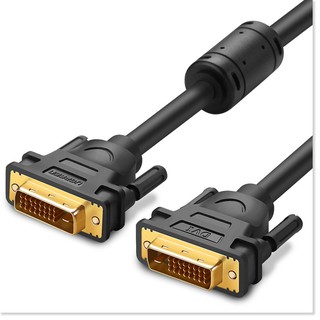 Cáp tín hiệu dvi-d 2 đầu đực dài 1.5m ugreen dv101 11606 - hàng chính hãng