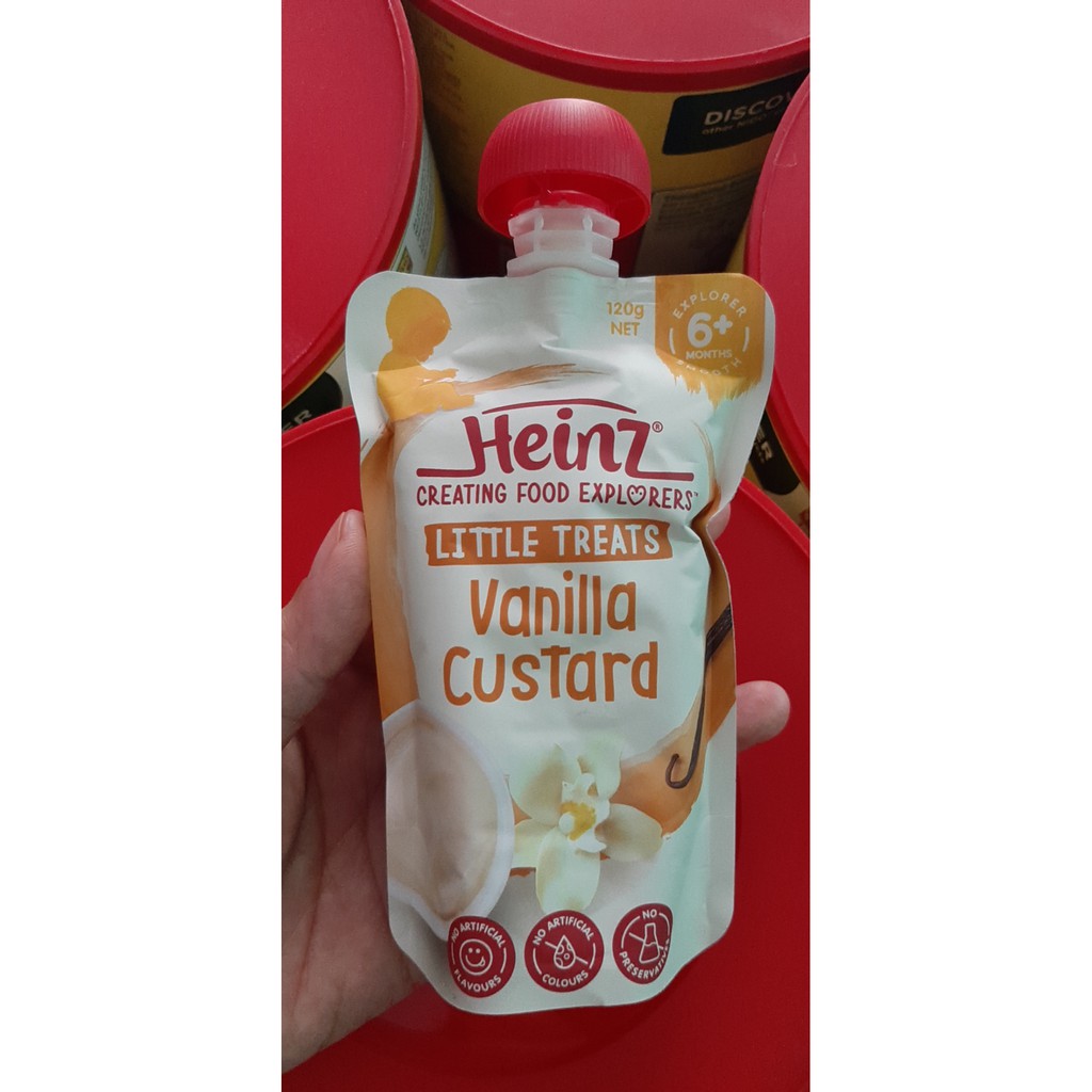 Váng sữa Heinz úc 120g date 10.11/2021