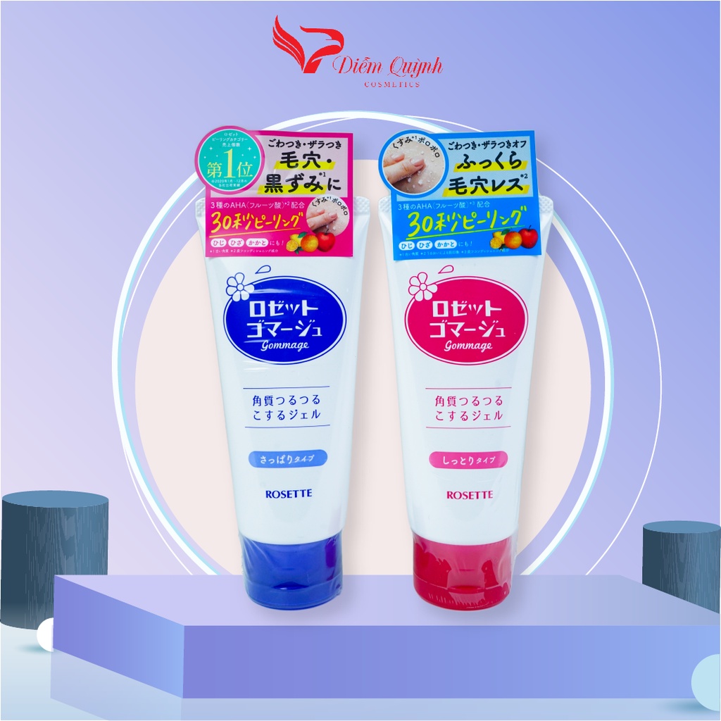Tẩy Da Chết Rosette Peeling Gel 120g Nhật Bản ( số 1 Cosme Nhật )