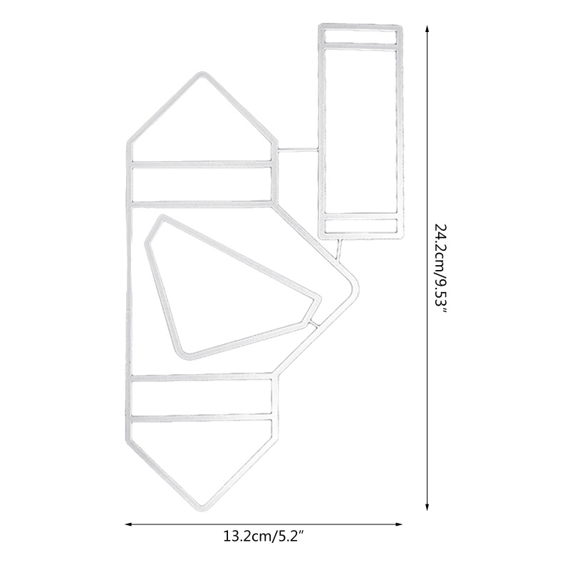 Khuôn Cắt Giấy Kim Loại Hình Phong Bì 3D