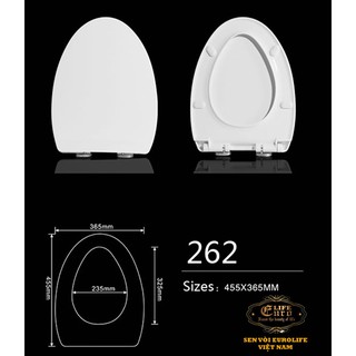 NẮP BỒN CẦU EUROLIFE EL-PS262