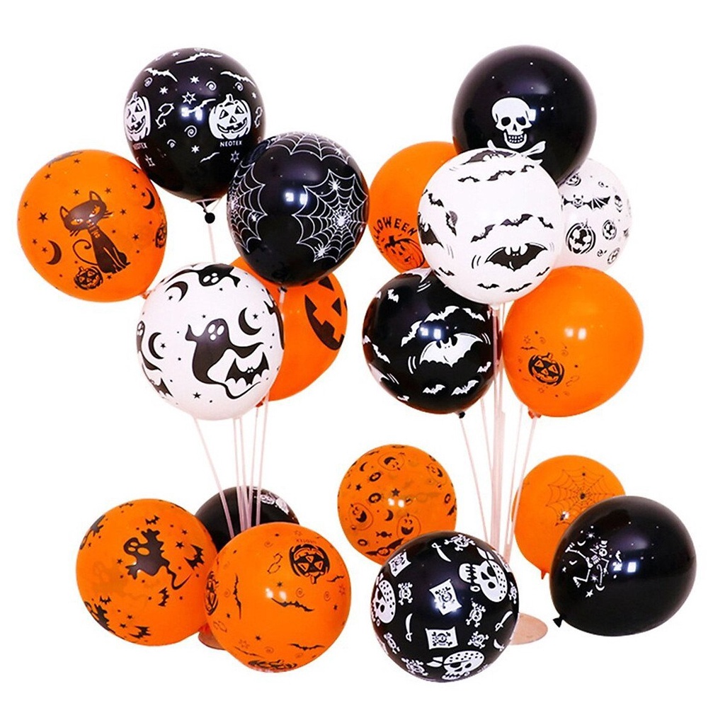Bộ Bong Bóng Trang Trí Halloween Hình Ma Kinh Dị-Bong Bóng Trang Trí Sinh Nhật Noel Valentine Lễ Tết