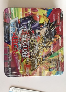 Bộ bài Yu gi oh hộp thiếc siêu lớn 71 lá tiếng anh