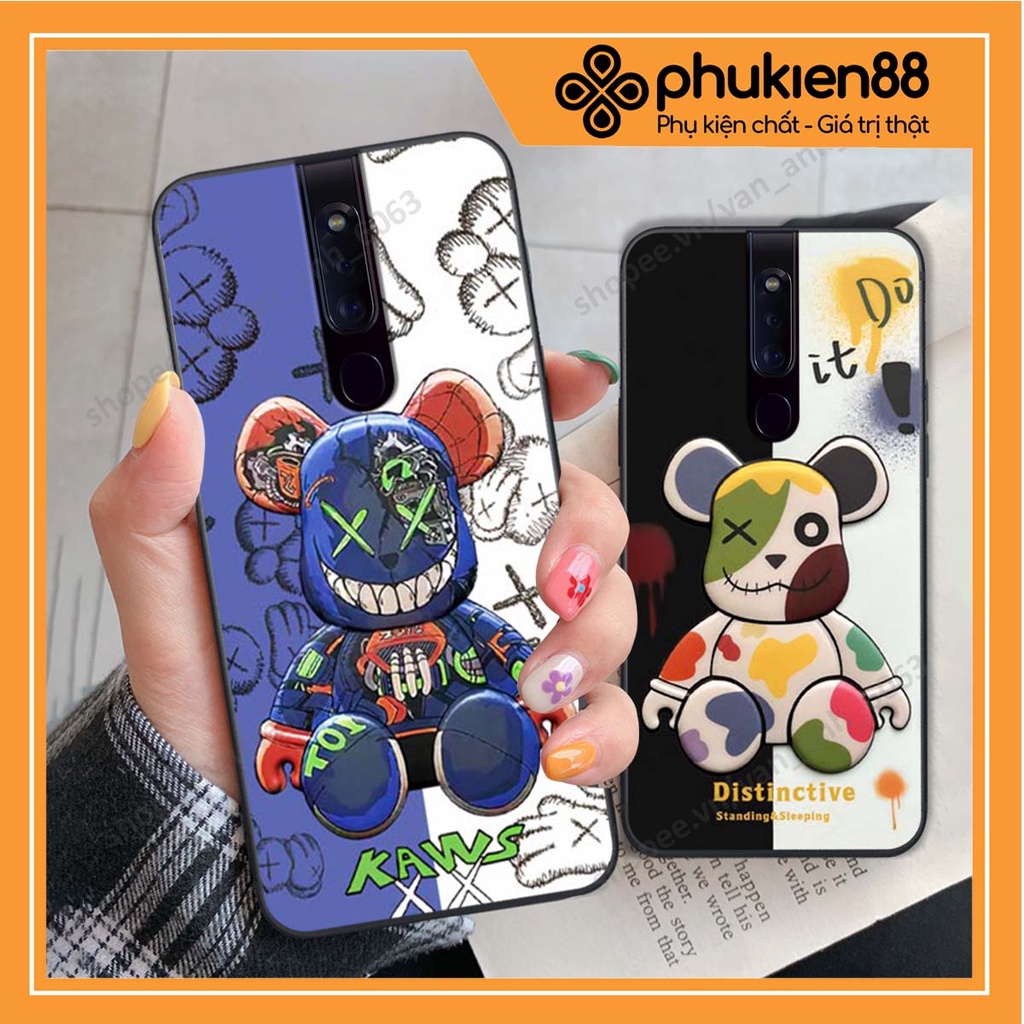 Ốp lưng Oppo Reno3 / Reno3 Pro / Reno 3 hình kaws, bear brick, venom thời trang siêu ngầu