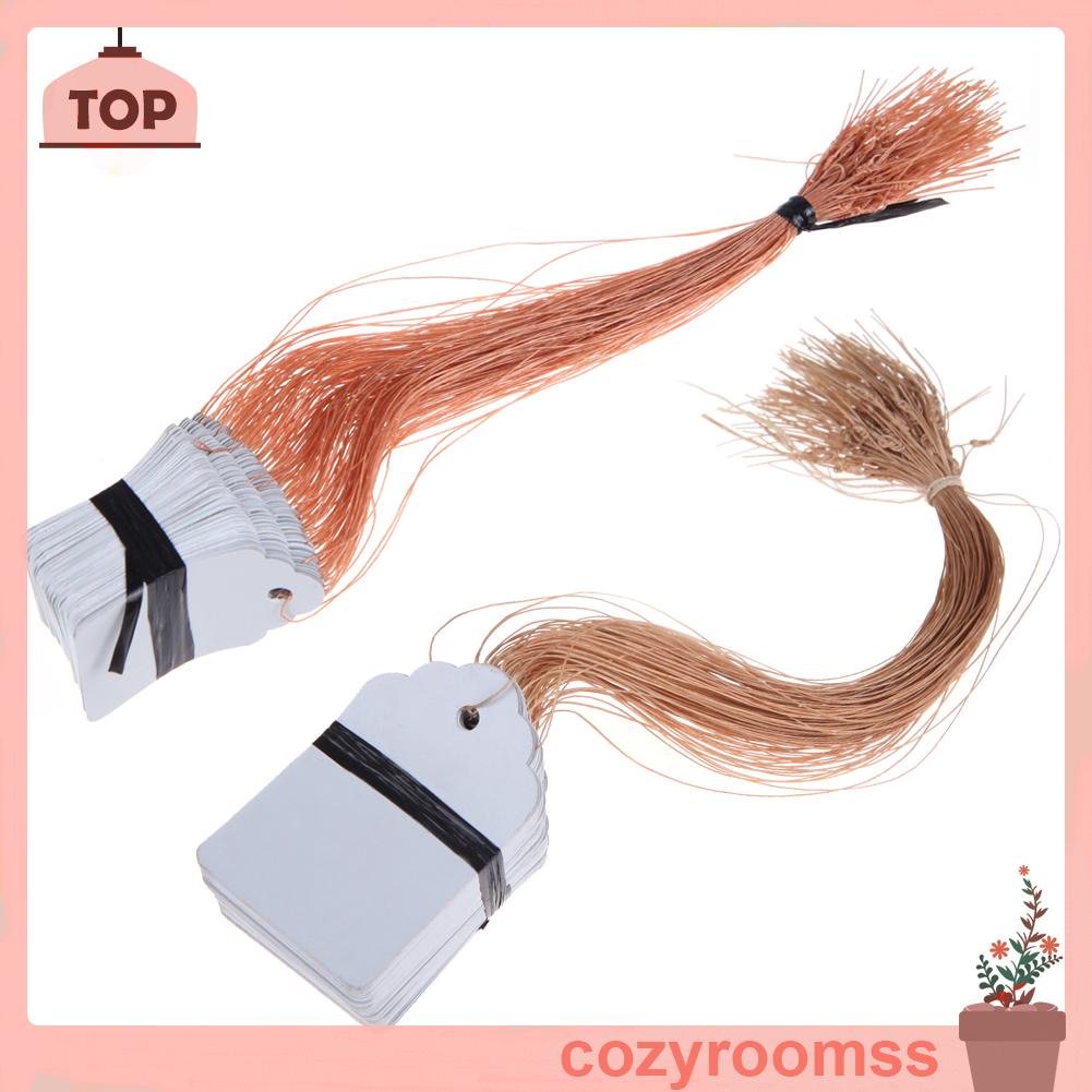 Bộ 100 Thẻ Nhựa Đánh Dấu Cây Trồng Chống Thấm Nước Tiện Dụng