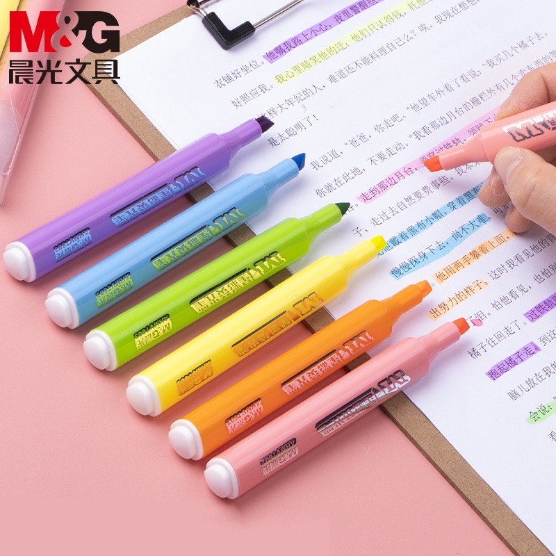 Bút Đánh Dấu Màu Sắc Tươi Sáng M &amp; g