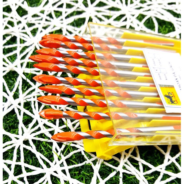 COMBO 20 MŨI KHOAN 8MM ĐA NĂNG CAO CẤP LIONKING ĐỎ 10MM HÀNG CAO CẤP