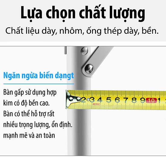 professionall.gym1- Bàn Gấp Gọn Siêu Nhẹ du lịch, dã ngoại, đi câu cá hoặc tiệc nướng ngoai trời bằng nhôm