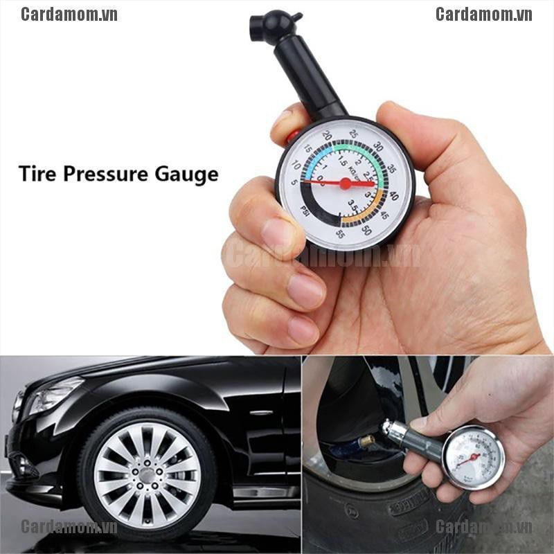Thiết Bị Đo Áp Suất Lốp Xe 0-50 Psi Chuyên Dụng