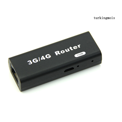 Bộ Định Tuyến Không Dây Mini 3g / 4g Wifi Wlan Ap 150mbps Rj45 Usb | BigBuy360 - bigbuy360.vn