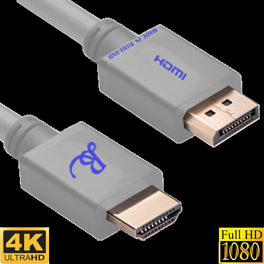 Cáp HDMI chuẩn 2.0 hỗ trợ 4K dài 5.0m hiệu Romywell Thái Lan
