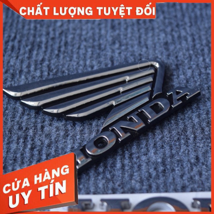 Logo Honda Cánh Én/ Cánh Chim và Logo Honda Cứng Gắn Xe Máy , Oto