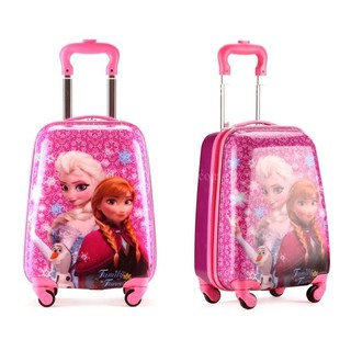 Vali kéo frozen tím 18inch cho bé gái