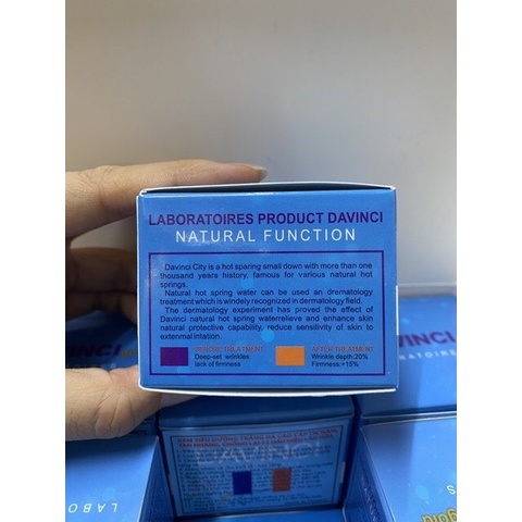 KEM DAVINCI TRẮNG DA NÁM 30G