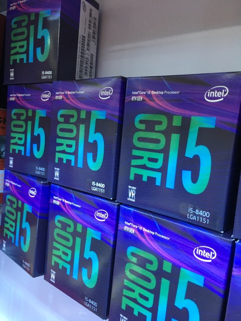 CPU Intel Core i5-8400 (2.8GHz up to 4.0GHz/ 6C6T/ 9MB/ 1151v2-CoffeeLake)