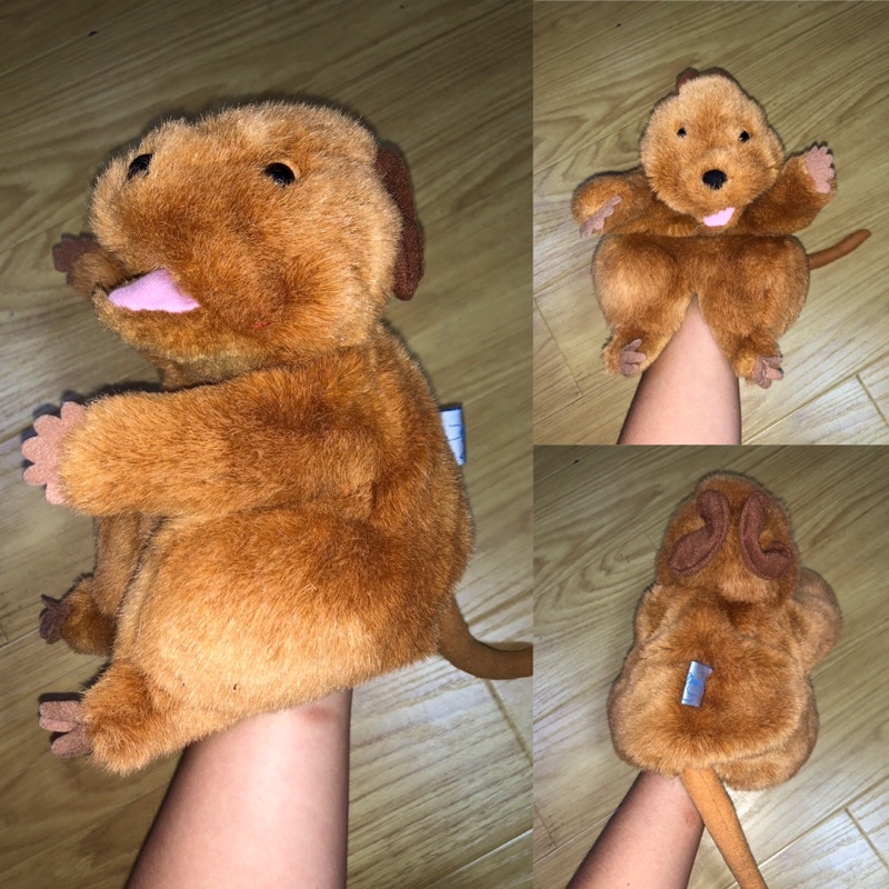 RT4 Rối bàn tay kể chuyện nhồi bông hình con chuột